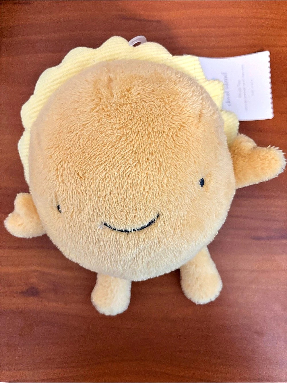 Cloud Island Sun Plush Toy Yellow Plush Toy